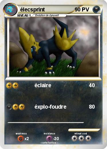 Pokemon élecsprint