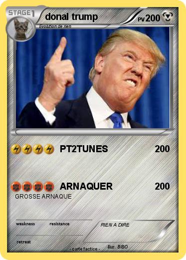 Pokemon donal trump