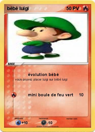 Pokemon bébé luigi