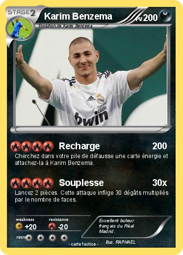 Pokemon Karim Benzema