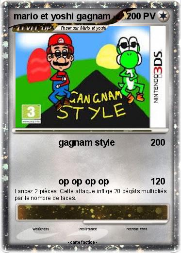 Pokemon mario et yoshi gagnam