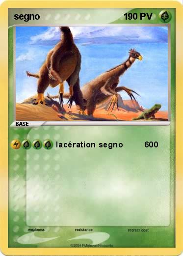 Pokemon segno                                 1