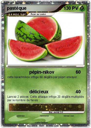 Pokemon pastéque                                                                                                                                                 youshi