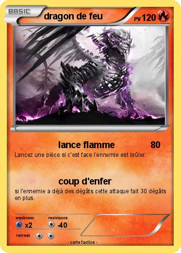 Pokemon dragon de feu