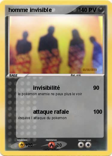 Pokemon homme invisible