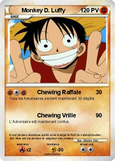 Pokemon Monkey D. Luffy