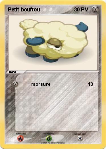 Pokemon Petit bouftou