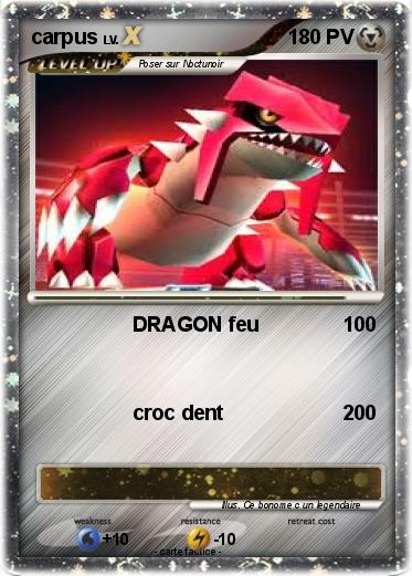 Pokemon carpus