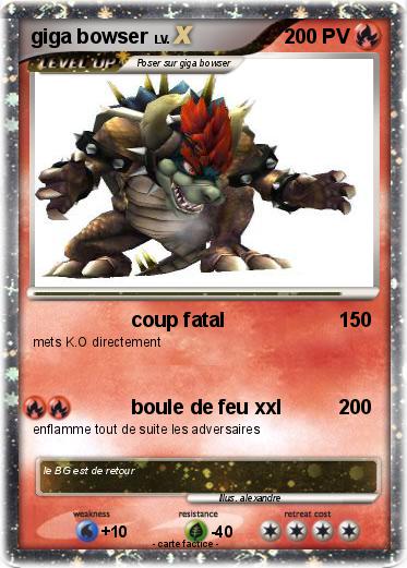 Pokemon giga bowser