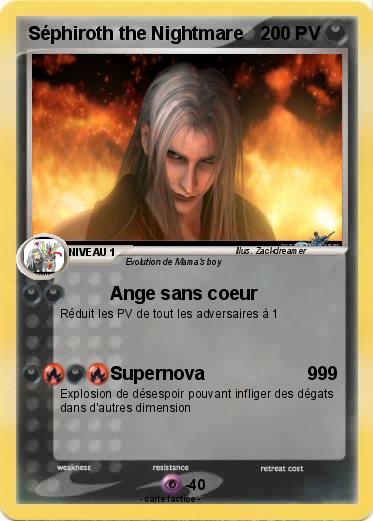 Pokemon Séphiroth the Nightmare