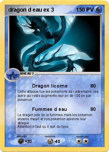 Pokemon dragon d eau ex 3