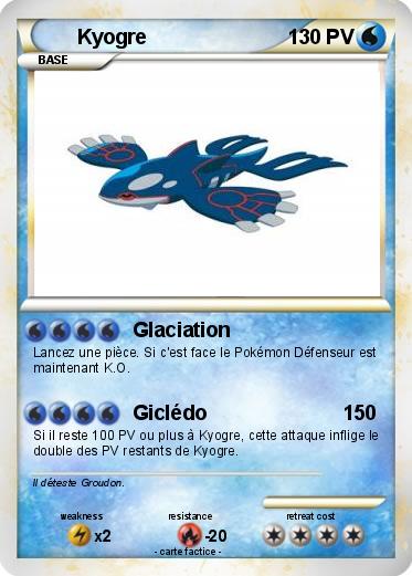 Pokemon Kyogre