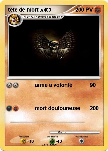 Pokemon tete de mort