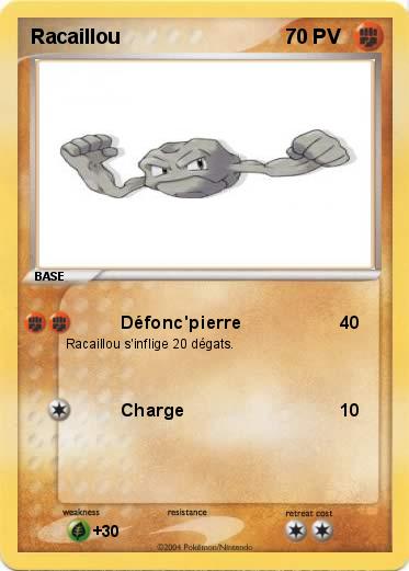Pokemon Racaillou