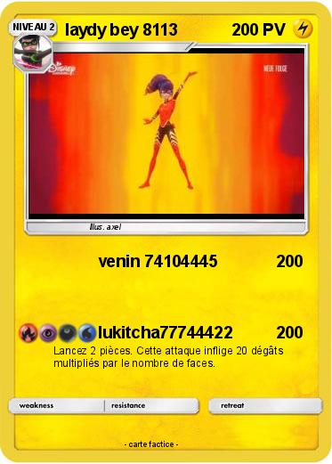 Pokemon laydy bey 8113