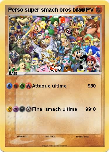 Pokemon Perso super smach bros brawl