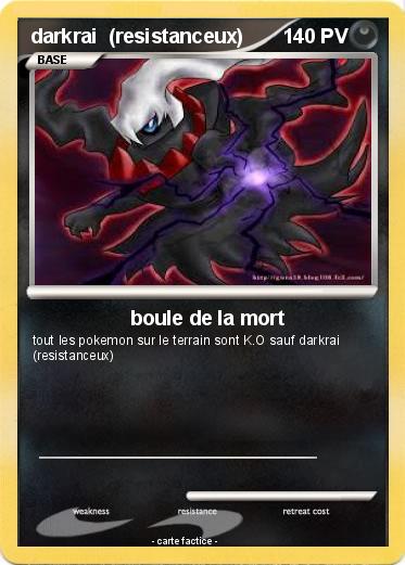 Pokemon darkrai  (resistanceux)