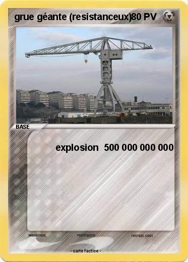 Pokemon grue géante (resistanceux)