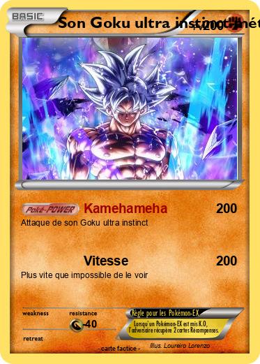 Pokemon Son Goku ultra instinct métrise