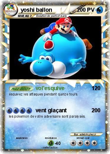 Pokemon yoshi ballon