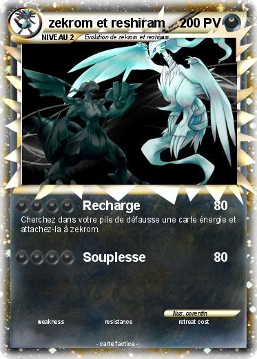 Pokemon zekrom et reshiram