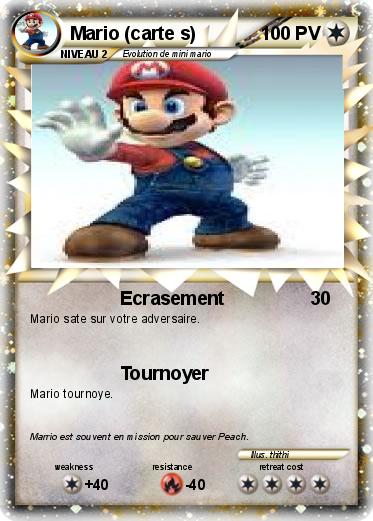 Pokemon Mario (carte s)