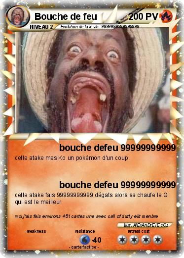Pokemon Bouche de feu