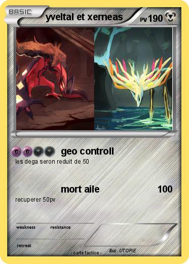 Pokemon yveltal et xerneas