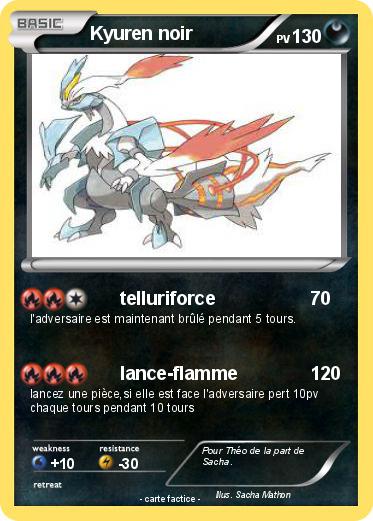 Pokemon Kyuren noir