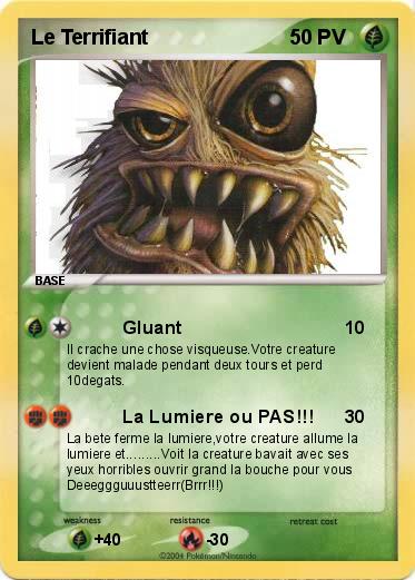 Pokemon Le Terrifiant