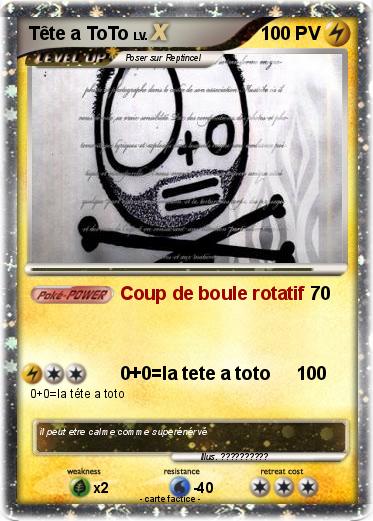 Pokemon Tête a ToTo