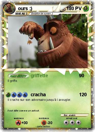 Pokemon ours ;)