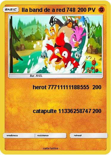 Pokemon lla band de a red 748