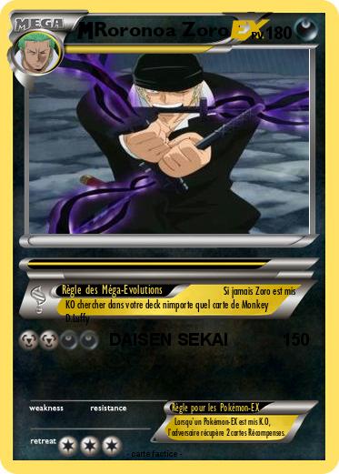 Pokemon Roronoa Zoro