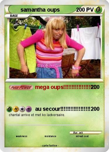 Pokemon samantha oups
