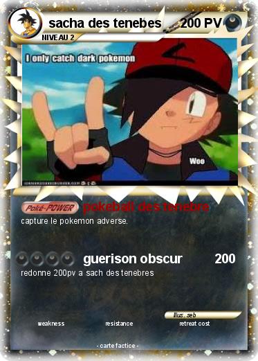 Pokemon sacha des tenebes