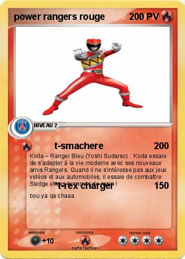 Pokemon power rangers rouge