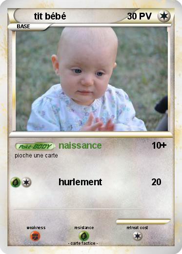 Pokemon tit bébé