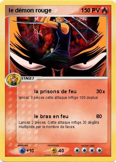 Pokemon le démon rouge