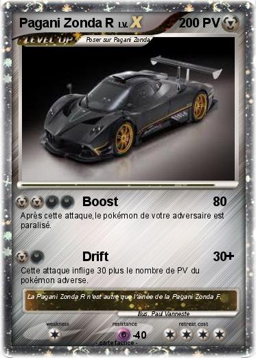 Pokemon Pagani Zonda R