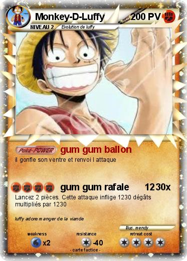 Pokemon Monkey-D-Luffy