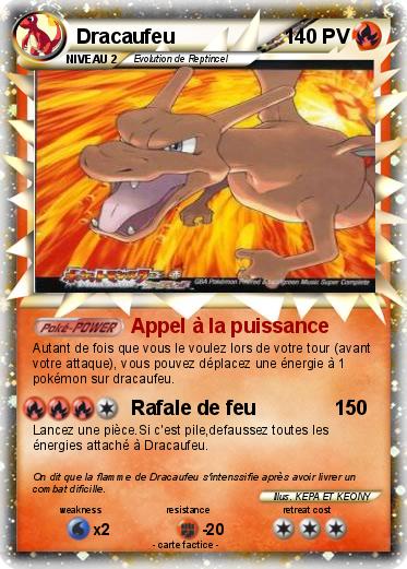 Pokemon Dracaufeu