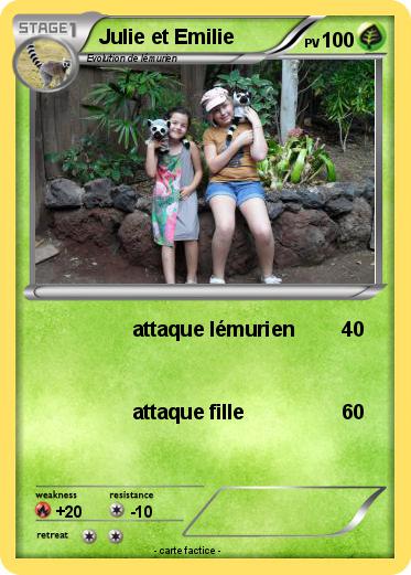 Pokemon Julie et Emilie