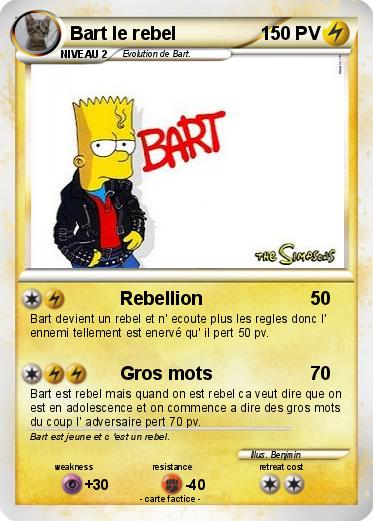 Pokemon Bart le rebel