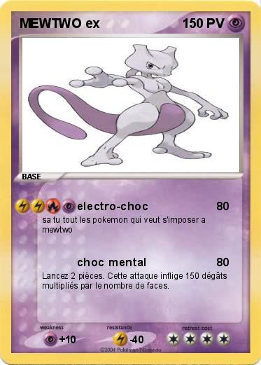 Pokemon MEWTWO ex