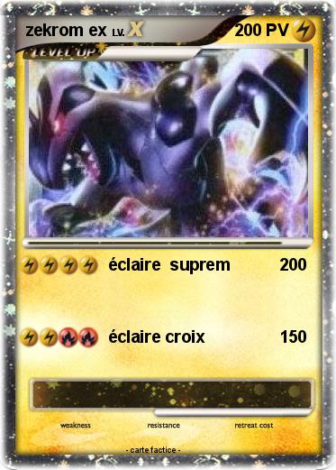 Pokemon zekrom ex