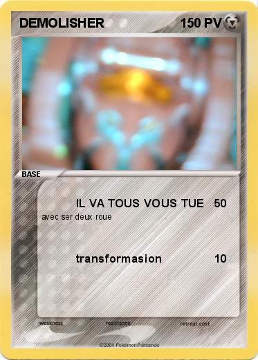 Pokemon DEMOLISHER