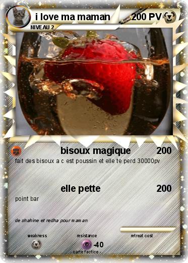 Pokemon i love ma maman