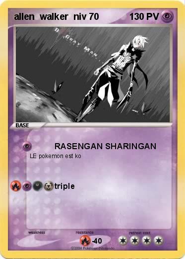 Pokemon allen  walker  niv 70