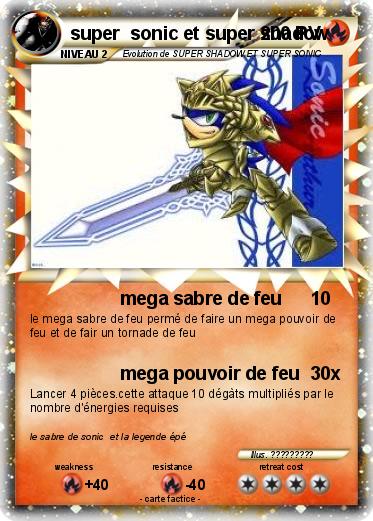 Pokemon super  sonic et super shadow